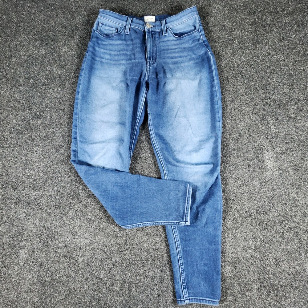 Hudson Blair High Rise Skinny Ankle Jeans Womens 27‎ Blue Denim Pants